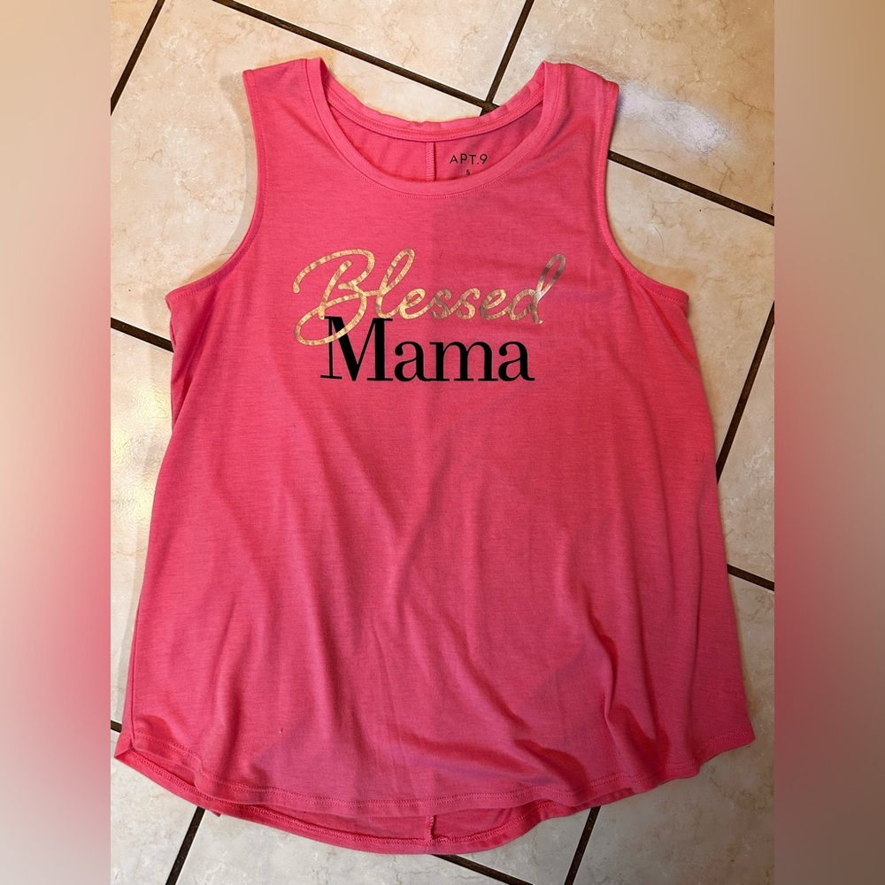 Blessed Mama Maternity Tank Top